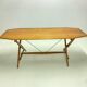 Model Tl2 Cavalletto Ash Dining Table by Franco Albini for Poggi, 1950