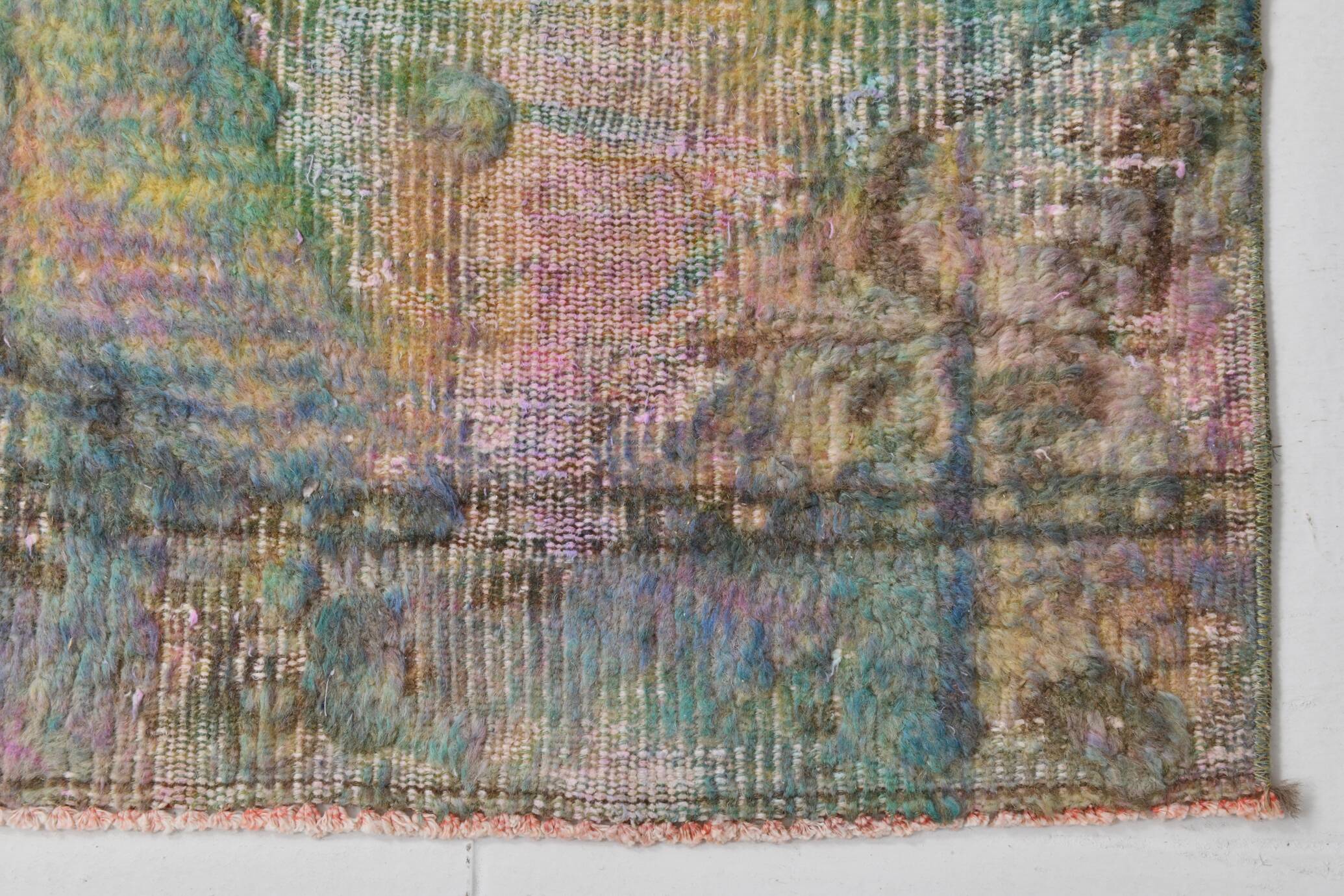 2x8 Multicolor Vintage Runner Rug, 80x248Cm
