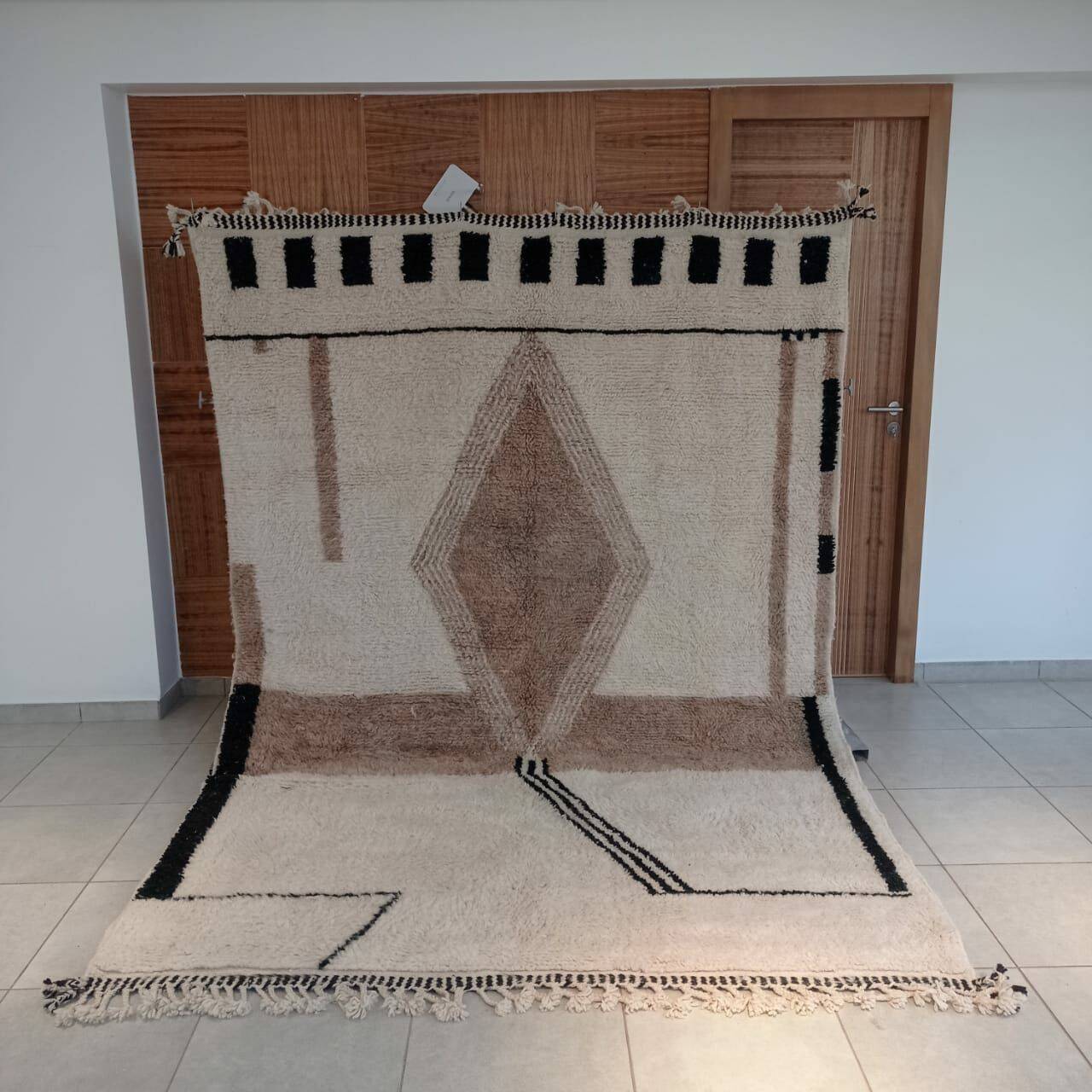 Handmade Beni Ouarain rug 300x200 cm