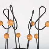Clef de tre coat rack  1950s