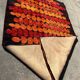 Large Vintage Scandinavian Space Age Wool Rug Circa 1970