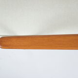 Vintage original armchair "Fox" designed by H. Lis 1970s, beige fabric, fully renovated