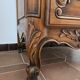 Antique chest of drawers with 5 solid wood drawers (Louis XV style)