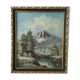 Painting mountain landscape oil painting by L Gorden Real hand-painted canvas Ta