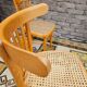 Pair of chairs bistrot 1960s vintage