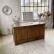 Oak and pine counter 1950