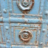 Antique Burmese teak dowry chest