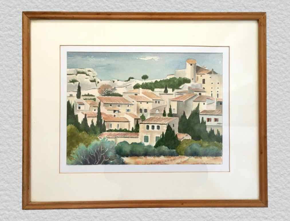 Aquarelle Village provençal