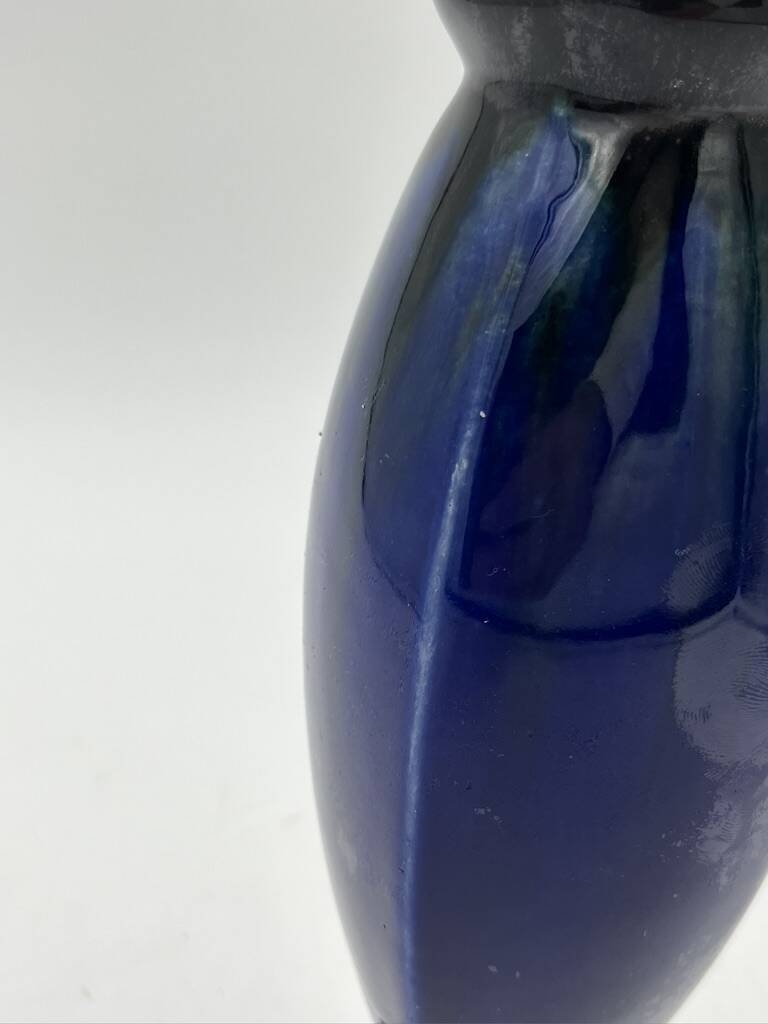Flemish art nouveau stoneware vase