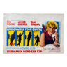 Affiche cinéma originale "Garçonnière pour quatre" Kim Novak 36x54cm 1962