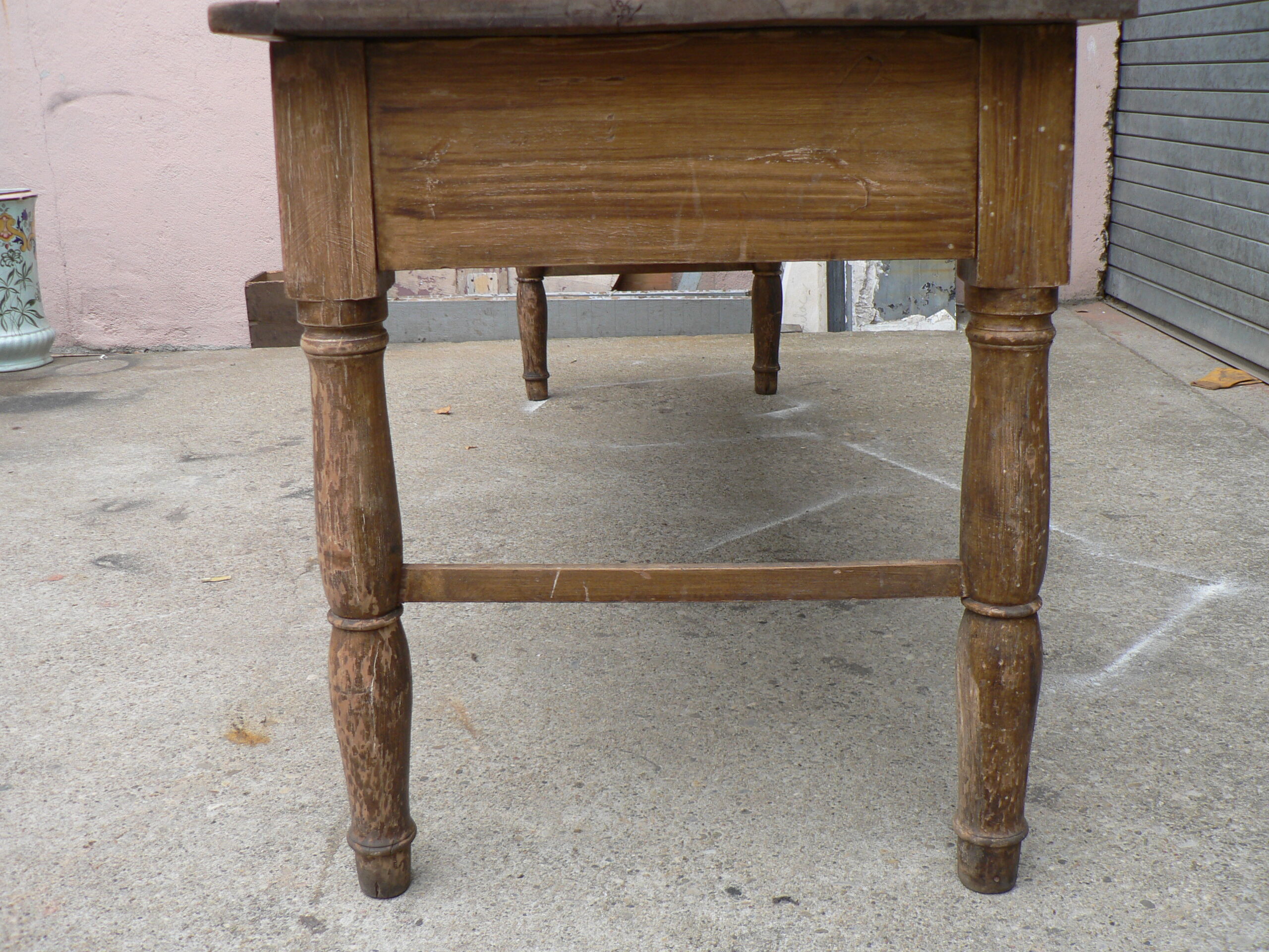 Table de drapier patiné