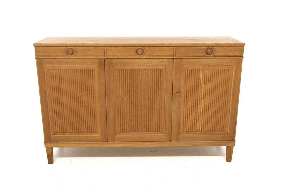 Scandinavian oak sideboard "Herrgård", Carl Malmsten, Sweden, 1960