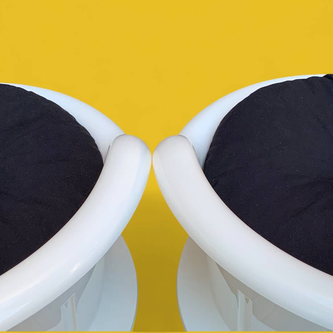 Pair of Popptorp armchairs designed by K. & M. Hagberg for Ikea 1990