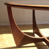 Round Astro Coffee Table - Designer Victor Wilkins - Edition G Plan 1960