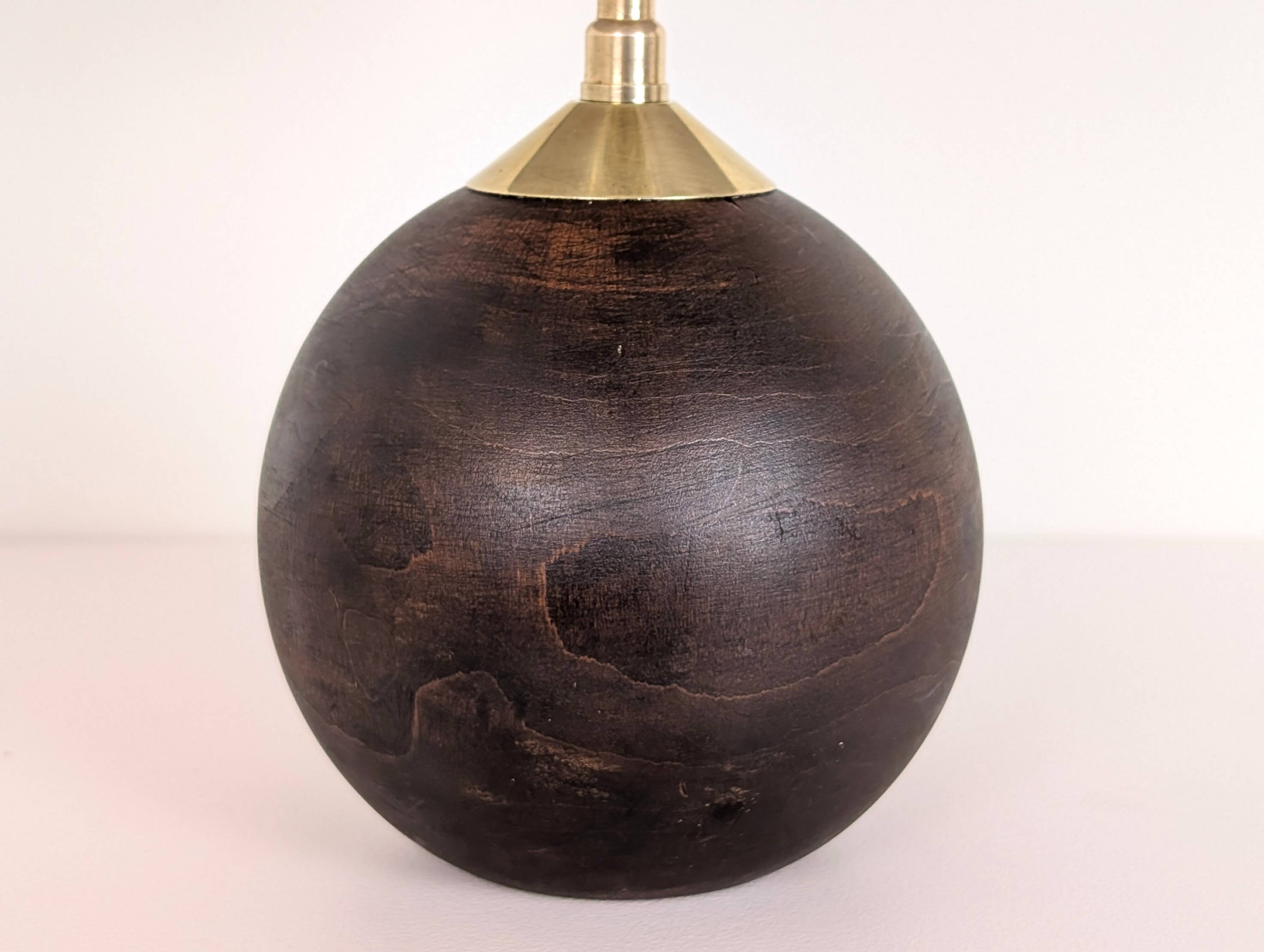 Lampe de chevet bois