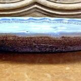 Ancien plat rond semi creux XVIII Forges les eaux Rouen cul noir