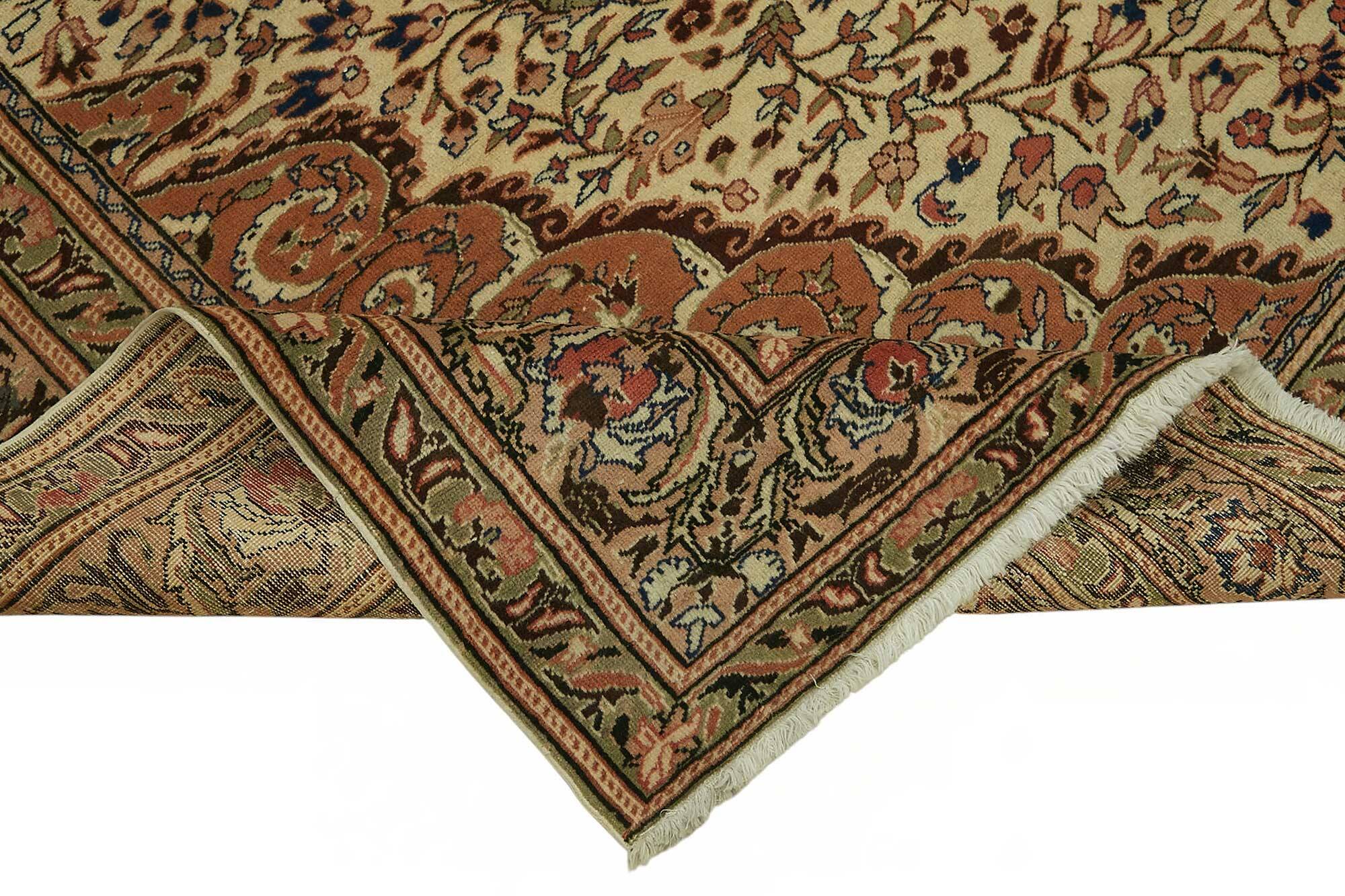 Turkish Wool Vintage Kayseri Rug 200 cm x 302 cm