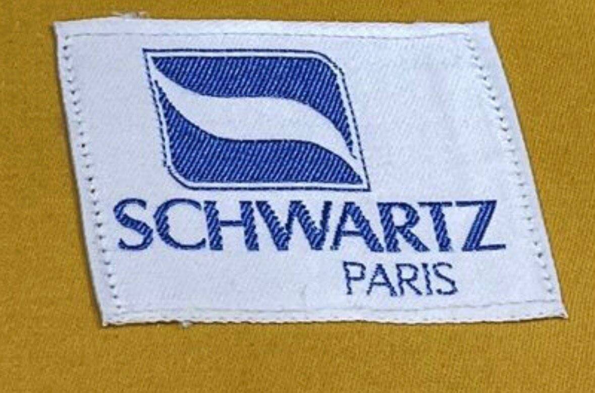 Pair of sofas Maison Schwartz Paris, 1970s-80s