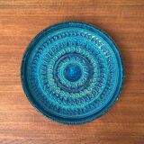 Large Rimini Blue bowl from the mid-century by Aldo Londi for Bitossi.