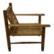 Vintage Lounge chair in style of Audoux  France 50's Design