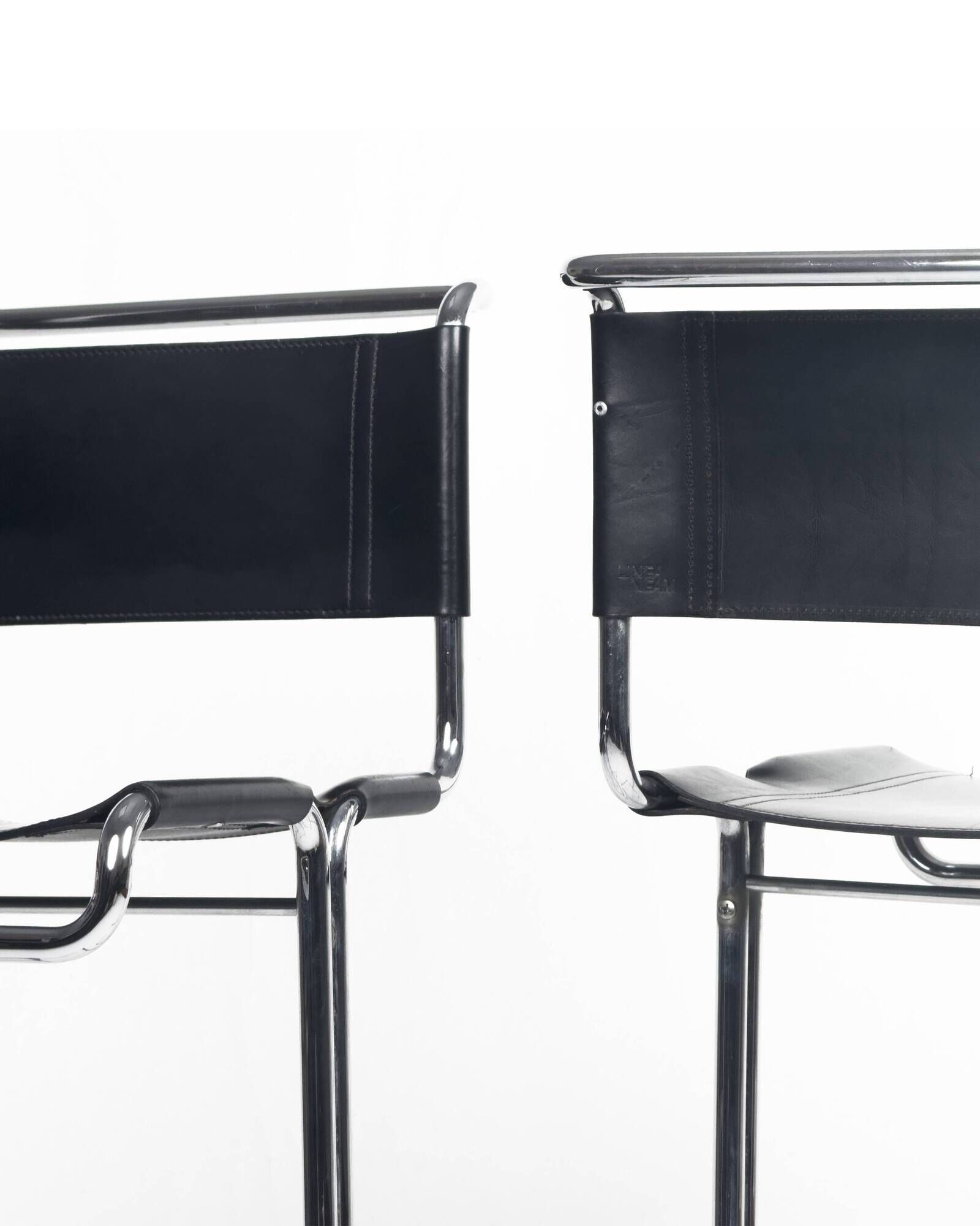 Paire de tabourets de bar vintage par Linea Veam, années 1960.