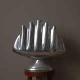 Tulip vase cast aluminum contemporary design