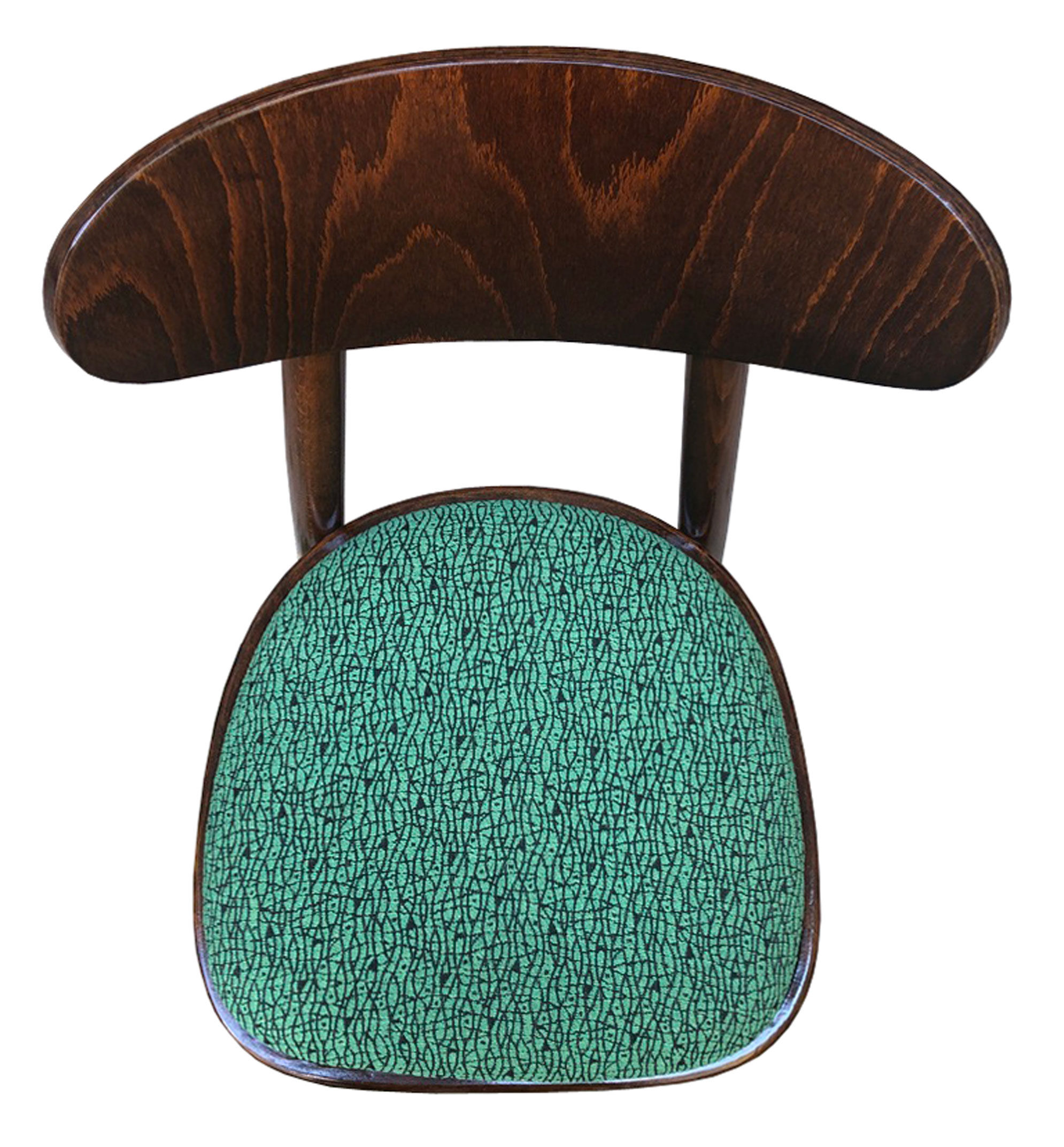 Set of Four 1960's Mid Century Dining Chair by TON
