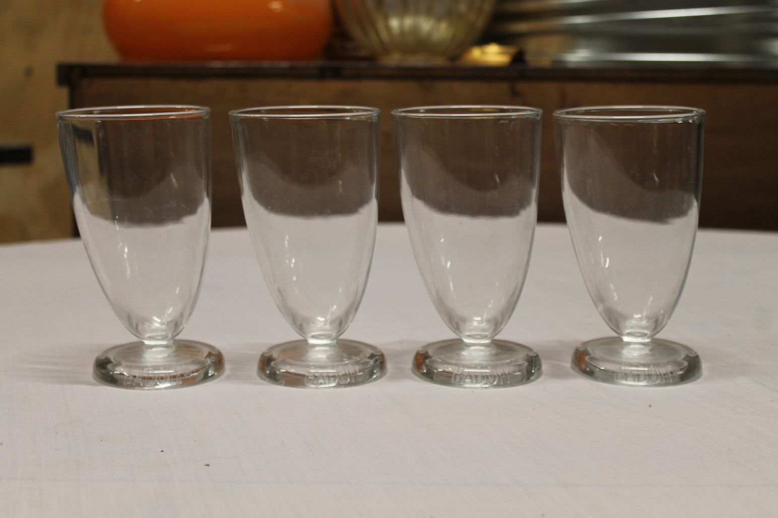 Set of 4 glasses Badoit Christophe Pillet