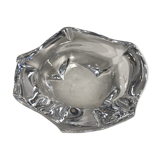 Cendrier cristal Daum grand modèle signé France vintage