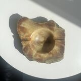 Marble ashtray / empty pocket, raw shape, vintage decor 1950