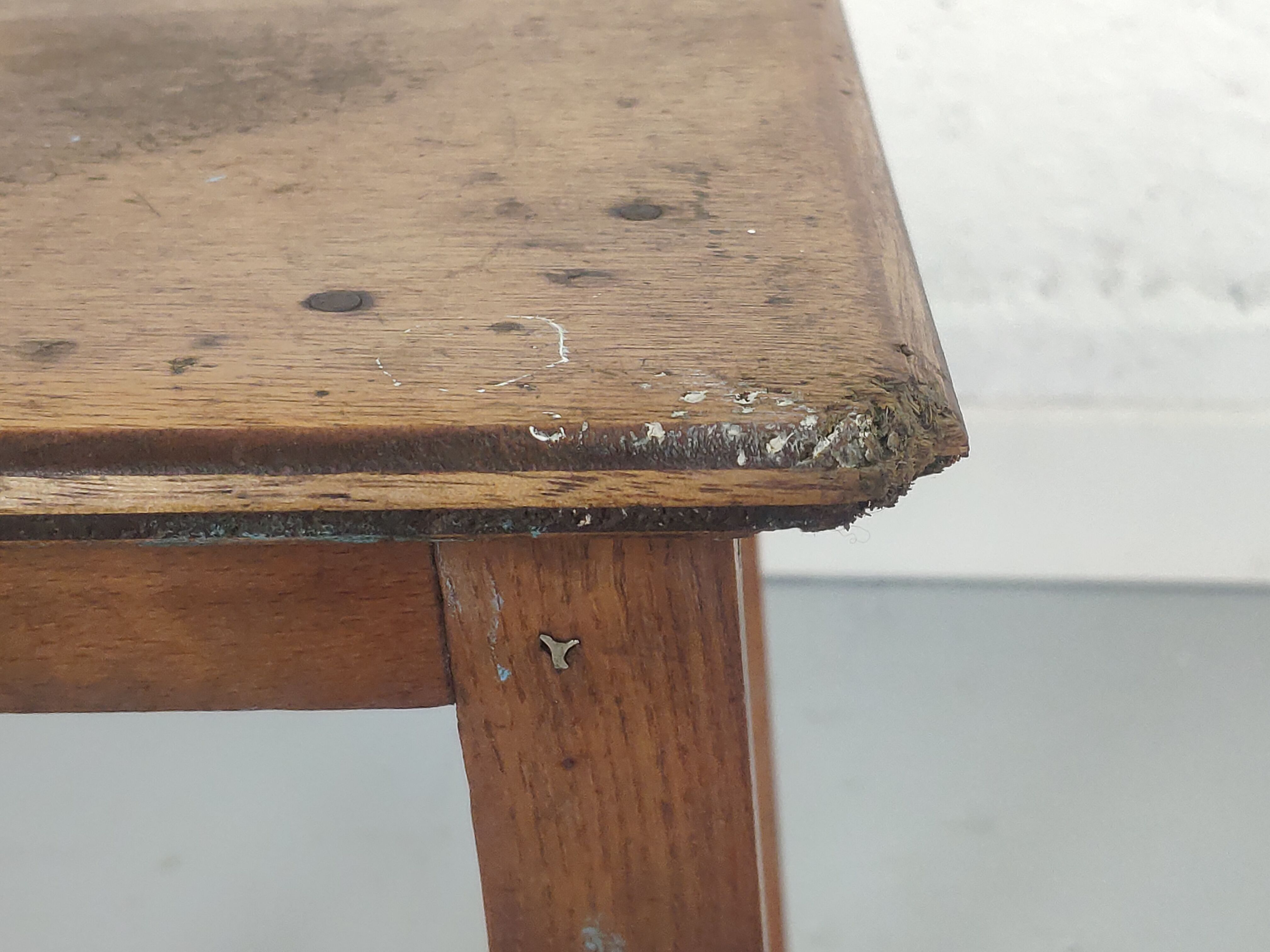 Tabouret vintage en bois