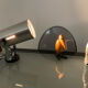 Lamp lamp spot tube Philips vintage 70 aluminum