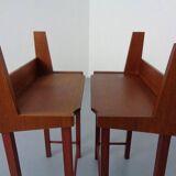 Danish Teak Nightstands, 1960s, Set of 2