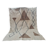 Handmade wool Berber rug 300 X 200 CM