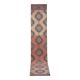 Vintage Turkish hallway rug 86x482 cm