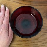 Set of 6 champagne glasses Sweden Ruby