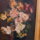 Oil painting floral composition