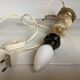 Onyx brass fish lamp Italy