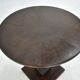 Table basse d'appoint Art Déco des années 1920 et nappe