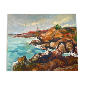 Peinture fin XIXÈME