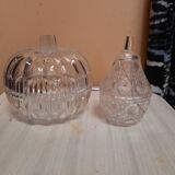 Glass candy boxes