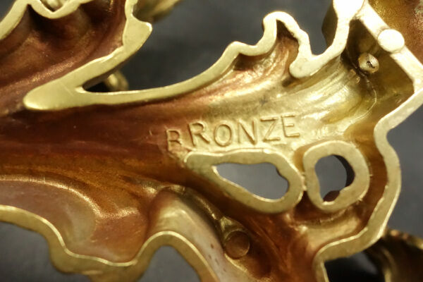 Pair of Rocaille/Rococo style sconces