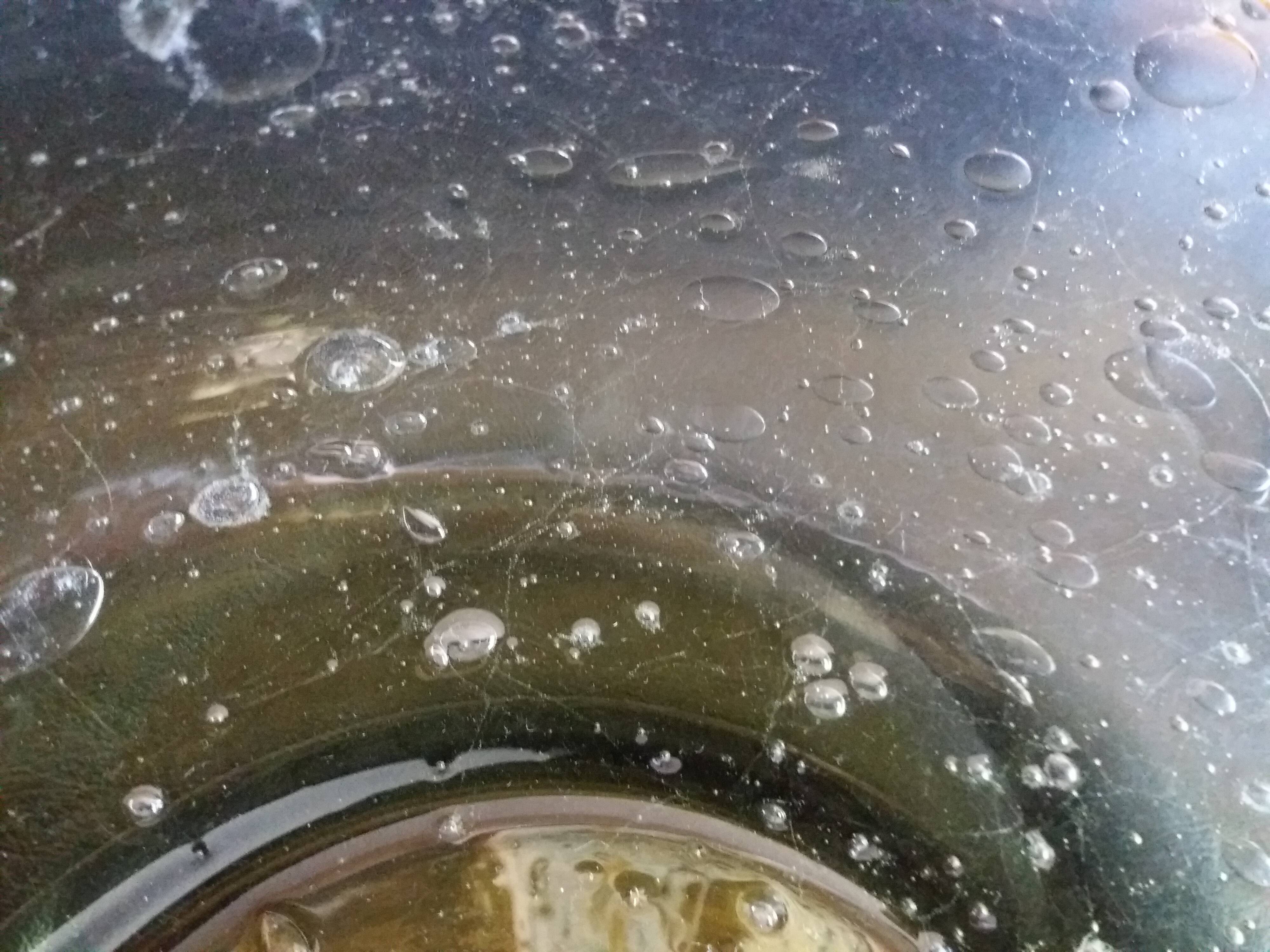 Biot bubble glass salad bowl