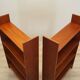 Set of teak bookcases, Danish design, 1970s, production: Denmark