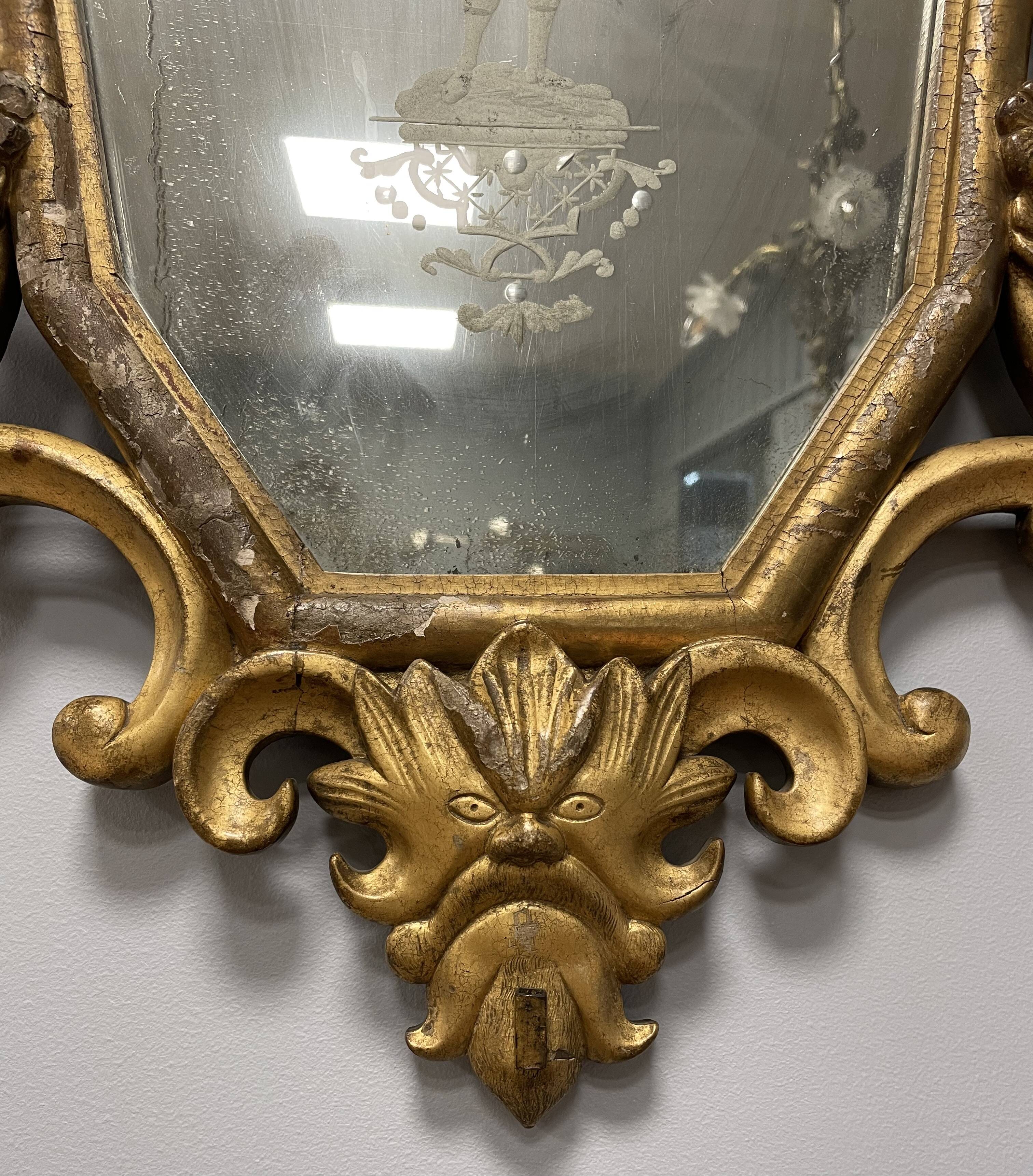 Pair of Italian mirrors