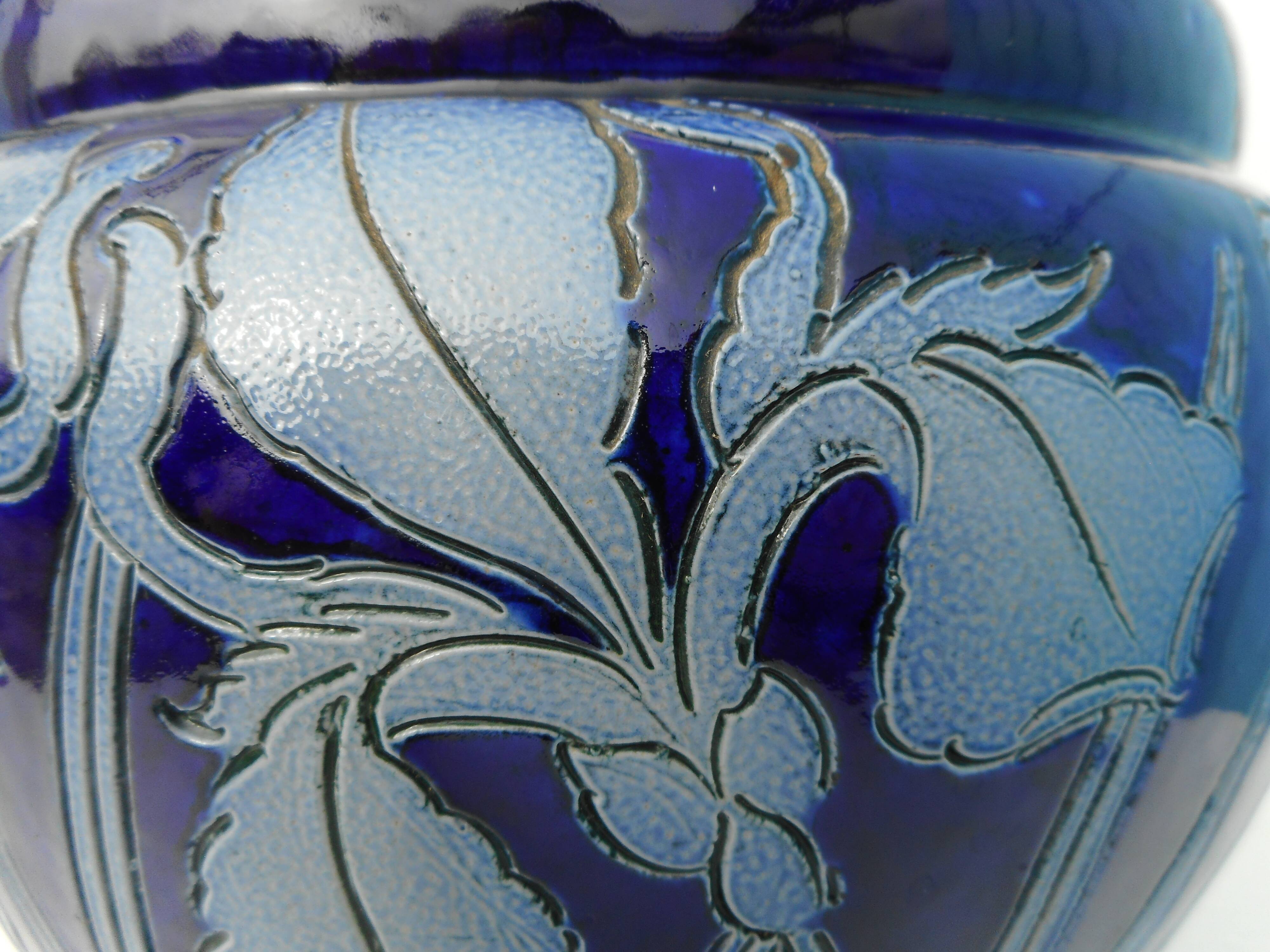 Alsatian ceramic pot cover