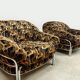 Fauteuils tubulaires vintage au design italien