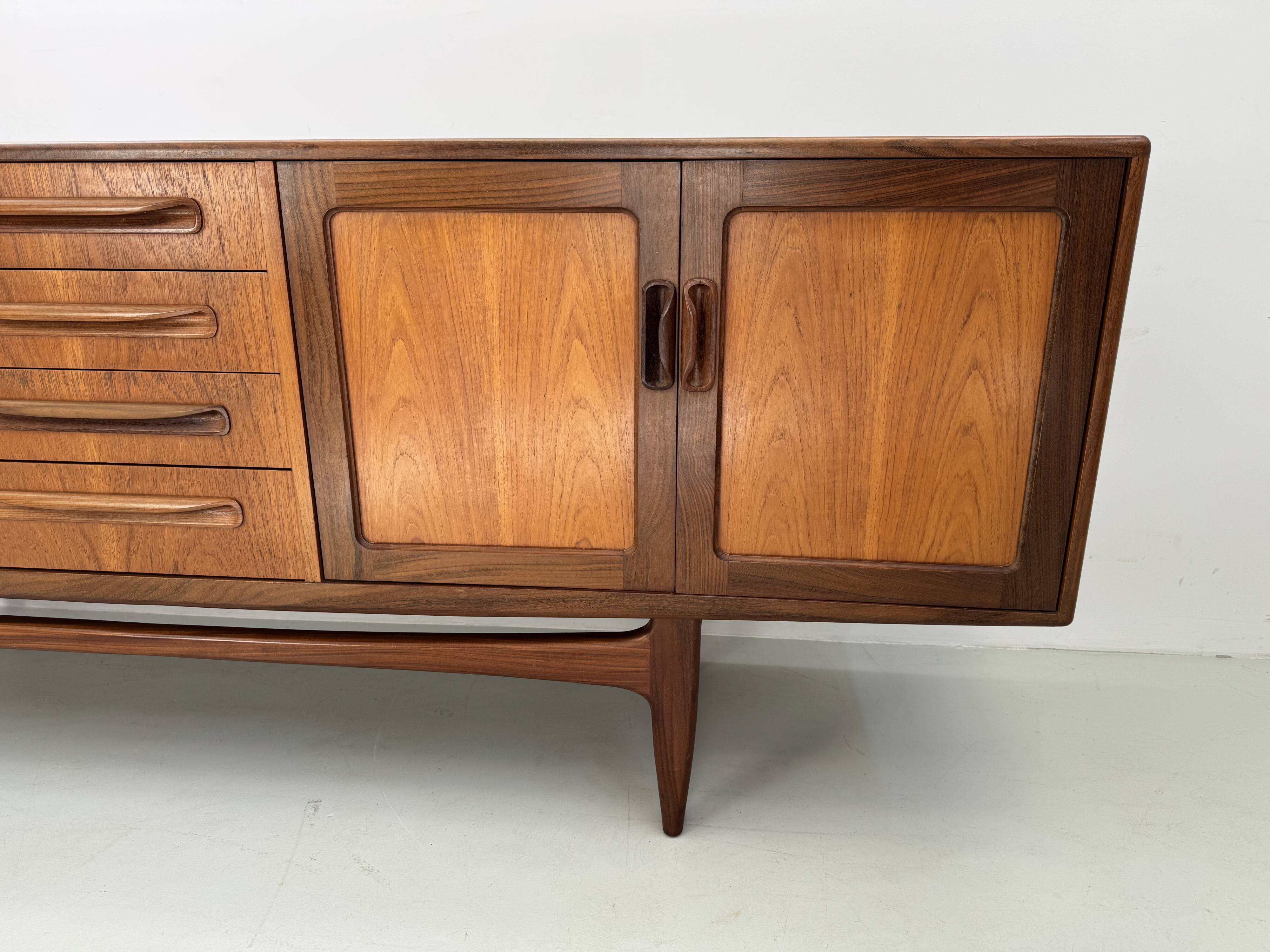 Vintage "Fresco" sideboard by G-Plan design V.Wilkins from the 1960s.