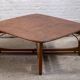 Frits Schuitema Jugendstil Coffee Table in Oak, 1980s
