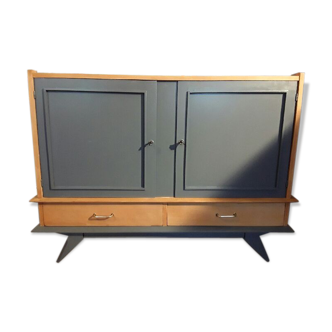 Revamped vintage sideboard